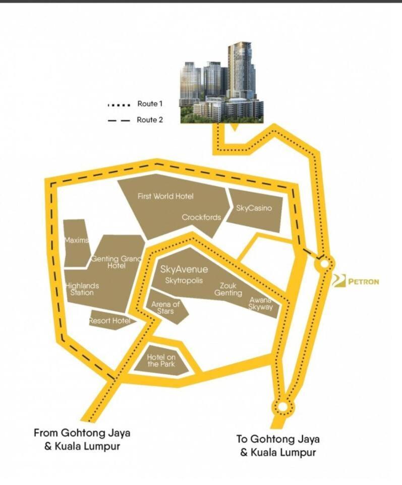 Apartment Genting Peak 2br6pax421 @ion Delemen
